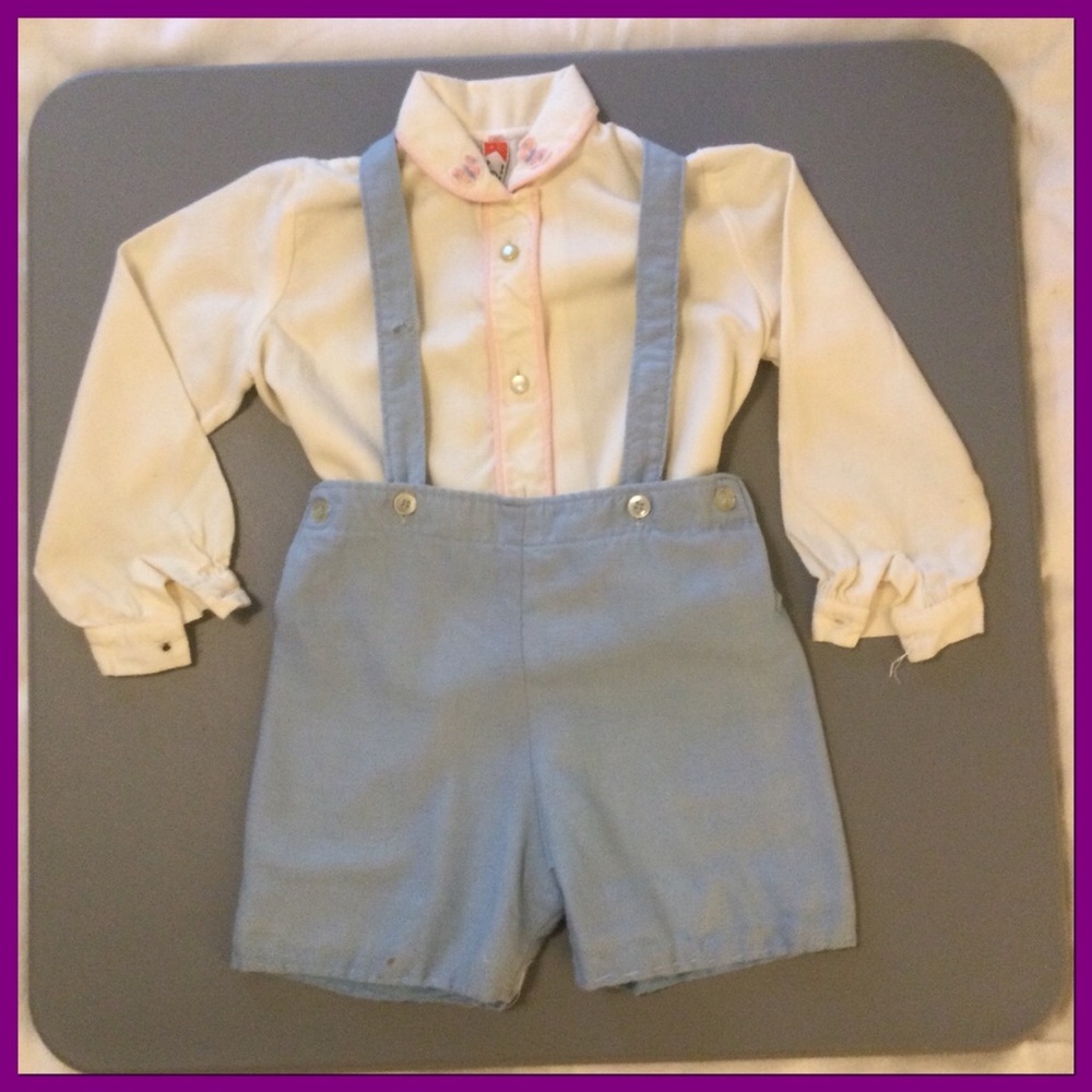 Vtg “Viyella” Outfit, sz 4T